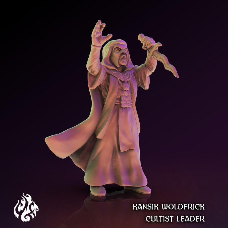 Kansik Woldfrick, Cultist Leader - Only-Games