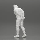 Criminal in Handcuffs man wearing hoodie walking with policeman - Only-Games