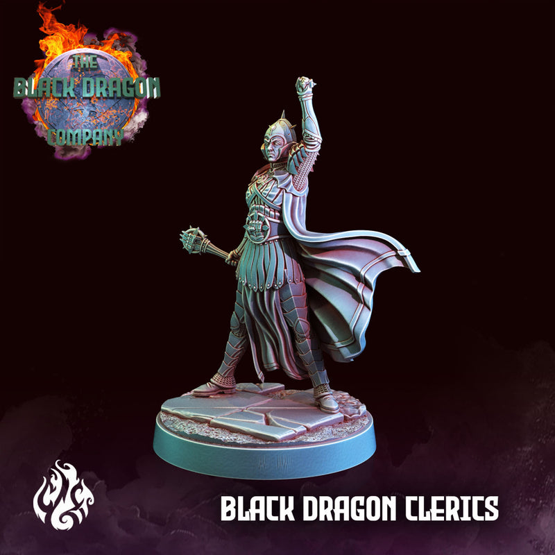 Black Dragon Clerics - Only-Games