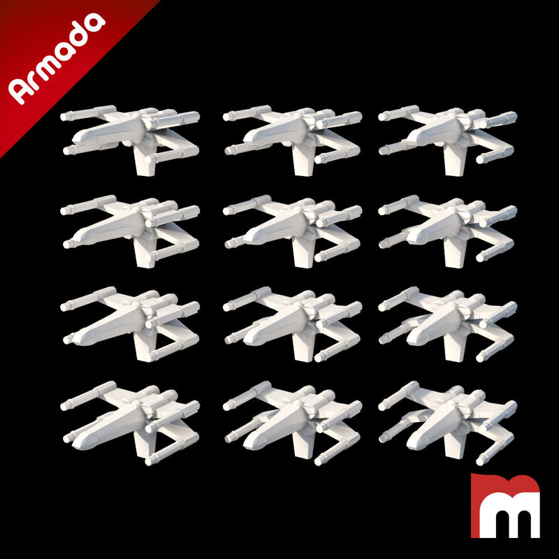 (Armada) 12x X-Wing - Only-Games
