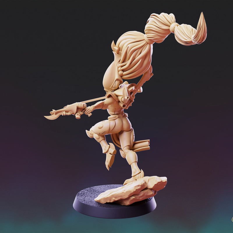 Space Elf Wailing Phantom Pose 4 - Only-Games