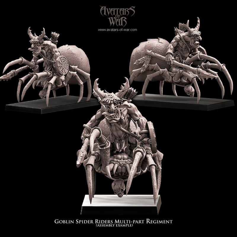 Goblin Spider riders multi-part regiment