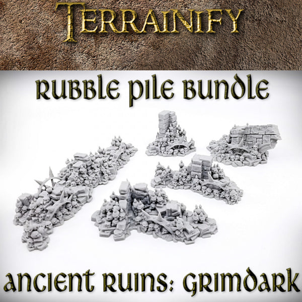 Rubble Pile Deluxe Bundle: Ancient Ruins GRIMDARK - Only-Games