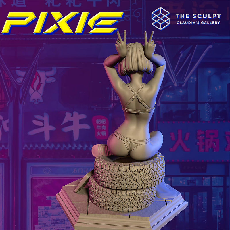 Sexy Cyberpunk Characters 32mm - Only-Games