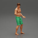 sad man pulls drowning girl from the ocean (man) - Only-Games