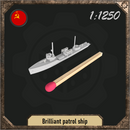 1/1250 Brilliant patrol ship - Only-Games
