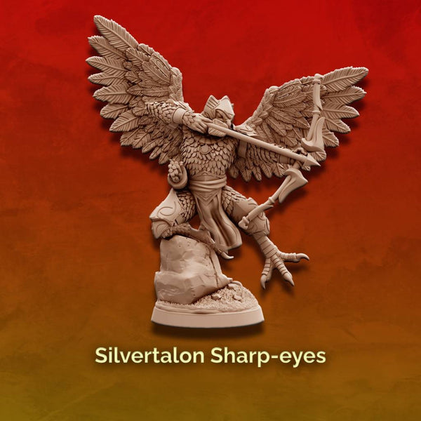 Silvertalon Sharp eyes -  Aarakocra Bowman