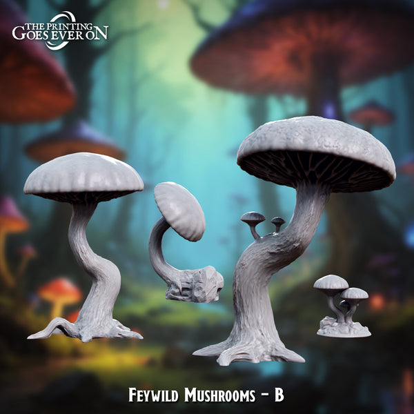 Feywild Mushrooms - Type B - Only-Games