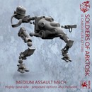 Soldiers of Arktosk - Medium Assault Mech | Modular War Machine for the Battlefield - Only-Games