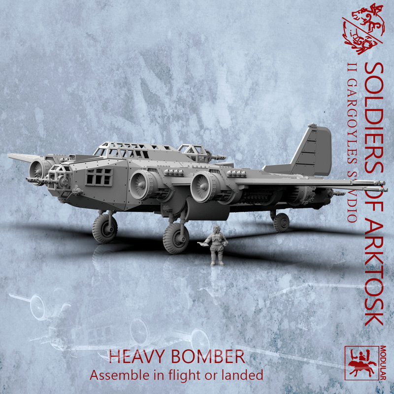 Soldiers of Arktosk - Heavy Bomber - Only-Games