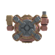 UWU Steam Force Stacks Mech Tabletop Miniature - Only-Games