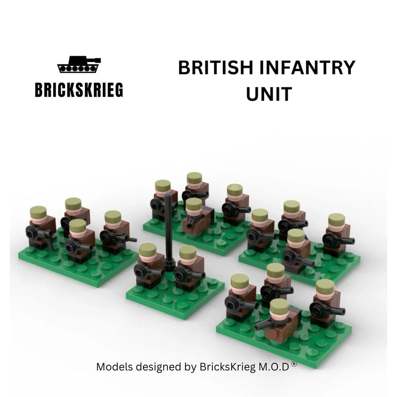 British Motorised Infantry Box Set - Only-Games
