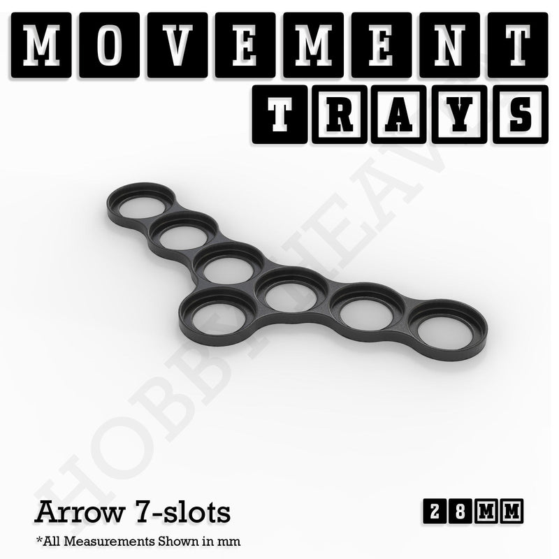28mm Movement Trays for Tabletop Games | Wargaming | Full Range - Only-Games