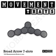 28mm Movement Trays for Tabletop Games | Wargaming | Full Range - Only-Games