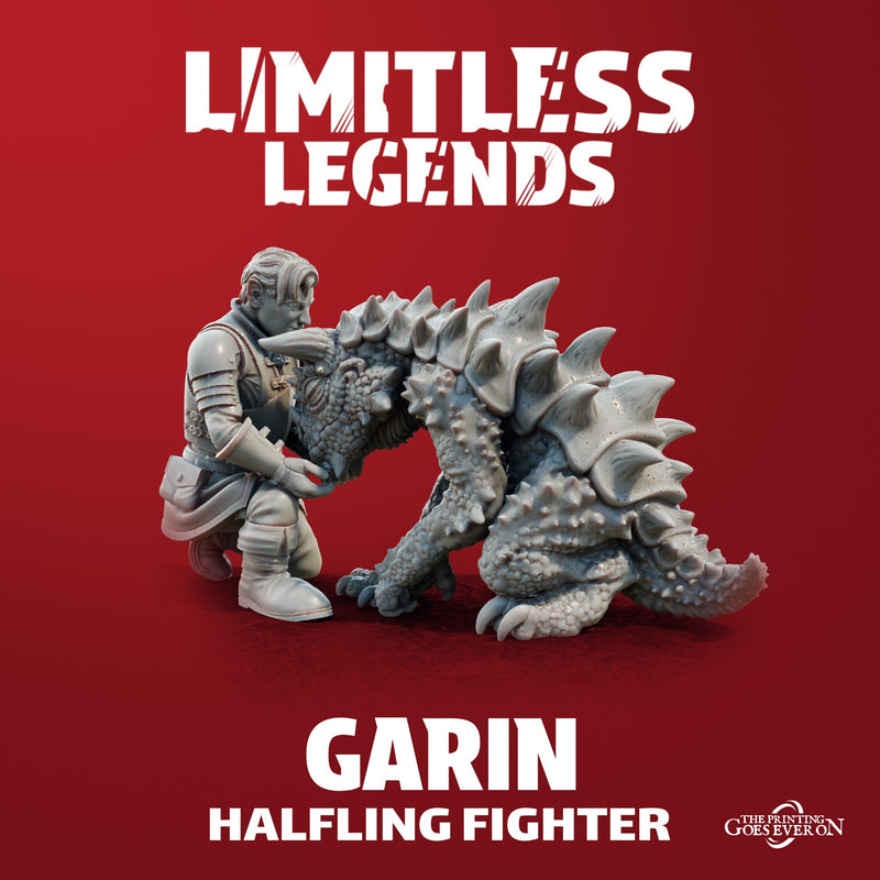 Halfling Fighter - Garin - Only-Games