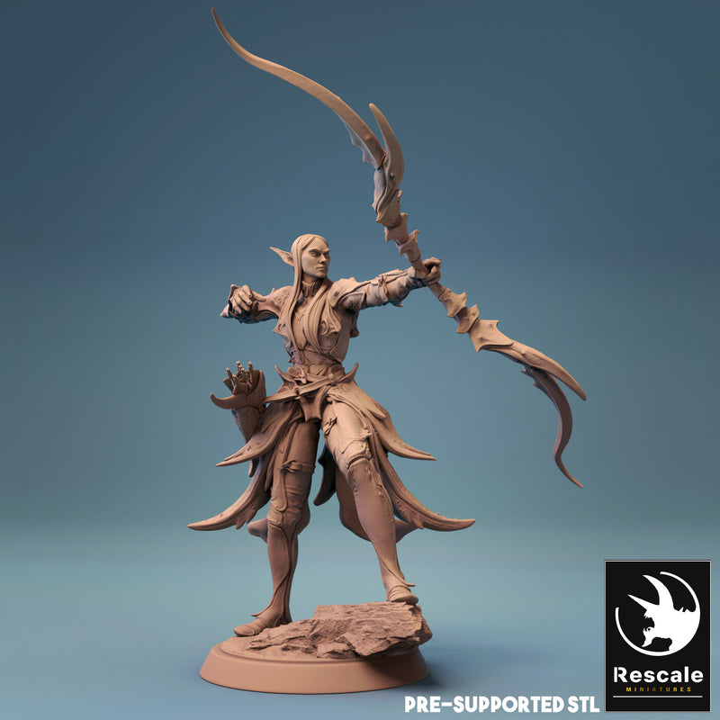 Elf Warrior Bow Shooter - Only-Games