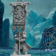 Asgardian War Banners (18) + Standard Bearer - Only-Games