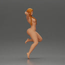 Naked woman pose showcasing confidence and playful charm - Only-Games