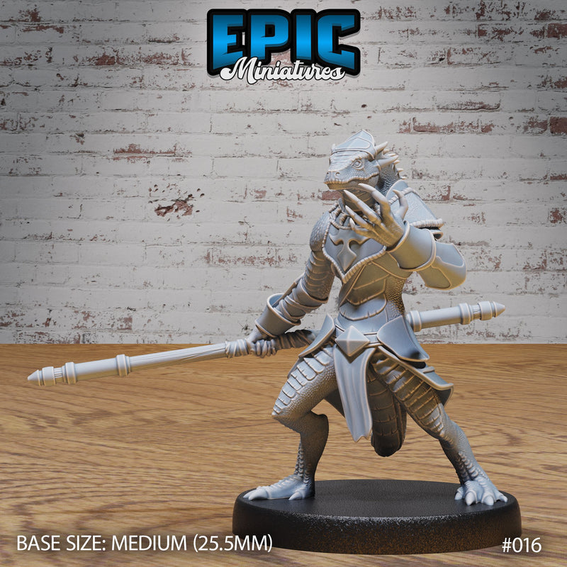 Lizard Folk Army Monk - Only-Games