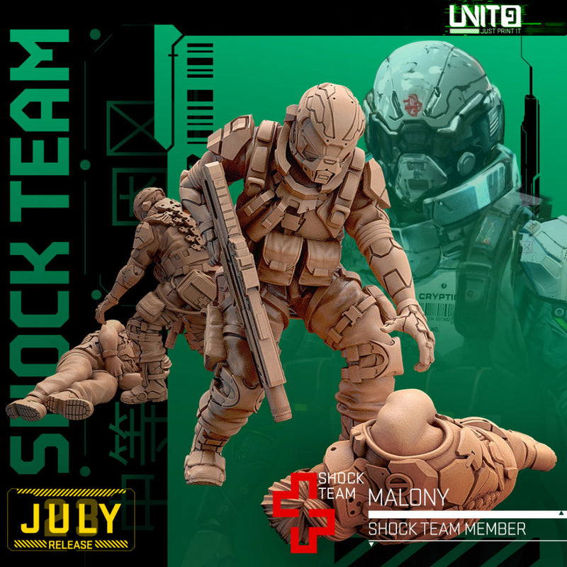 Cyberpunk - Shock Team members - Only-Games