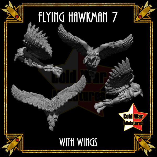 Flying Hawkman 7 (wings) - Only-Games