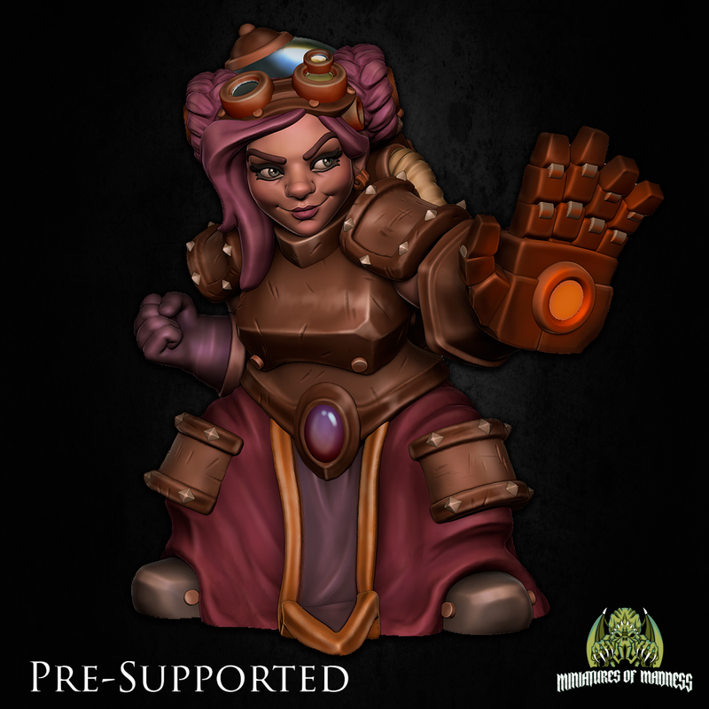 Violet Warmshake [PRE-COLORED] Dwarf Artificier - Only-Games