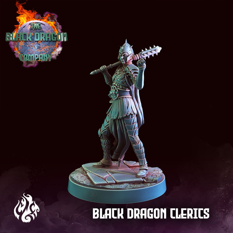 Black Dragon Clerics - Only-Games