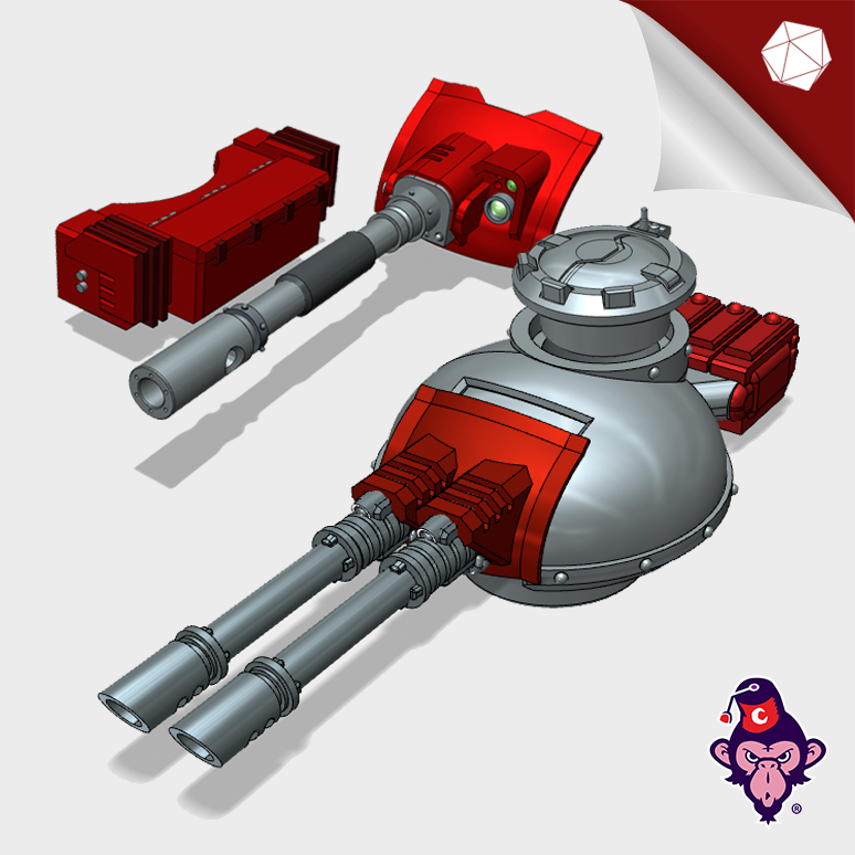 Base : Phobos Tank Turret Set (OG) - Only-Games