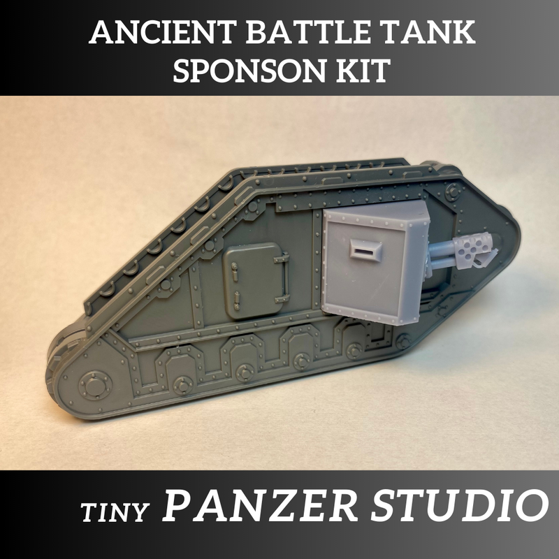 Sponson Kit for Ancient Imperial Battle Tank - Only-Games