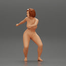 Nkaed Girl Riding Wave on board - Only-Games