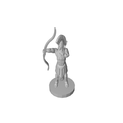 3D Printed 1/72 Scale Roman Archer - Only-Games