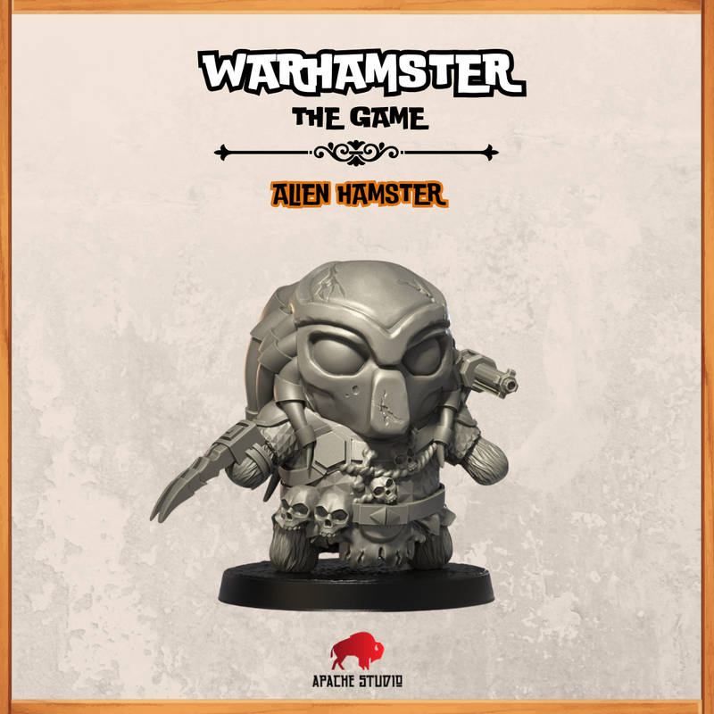 Warhamster The Game: ALIEN HAMSTER