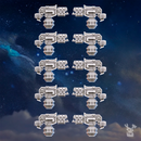 White Fangs Hunters Flamer Pistols Set x10 - Only-Games