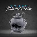 Mimic Witch Cauldron - Dark Fantasy 3D Miniature - Only-Games