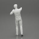 Travel man pointing the right way - Only-Games