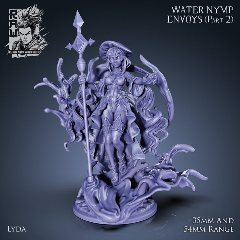 Lyda The Conjurer - Dual Form (Mermaid) Mini - Only-Games