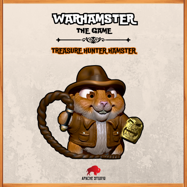 Warhamster The Game: TREASURE HUNTER HAMSTER