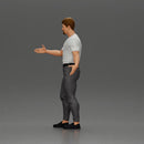 Man Extends Hand for a Handshake in Friendly Gesture - Only-Games