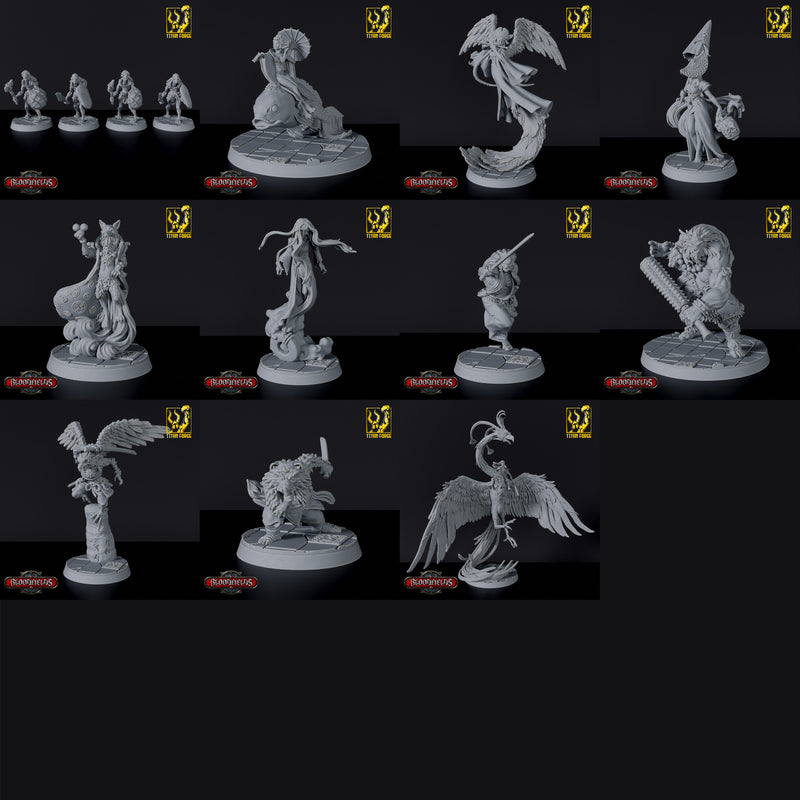 Forgotten Empire - Mega Deal - 31 Miniatures - Bloodfields Army