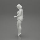 Sexy Girl standing in open long shirt and bra - Only-Games