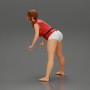 Beautiful girl riding standing up on a speeding jetski - Only-Games