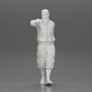 gangster homie in mask walking and holding gun sideways - Only-Games