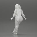 lowrider chola girl is leaning against the car, wearing a long open shirt with pigtails hair - Only-Games