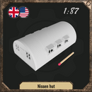 1/87 Nissen hut (Quonset Hut) - Only-Games