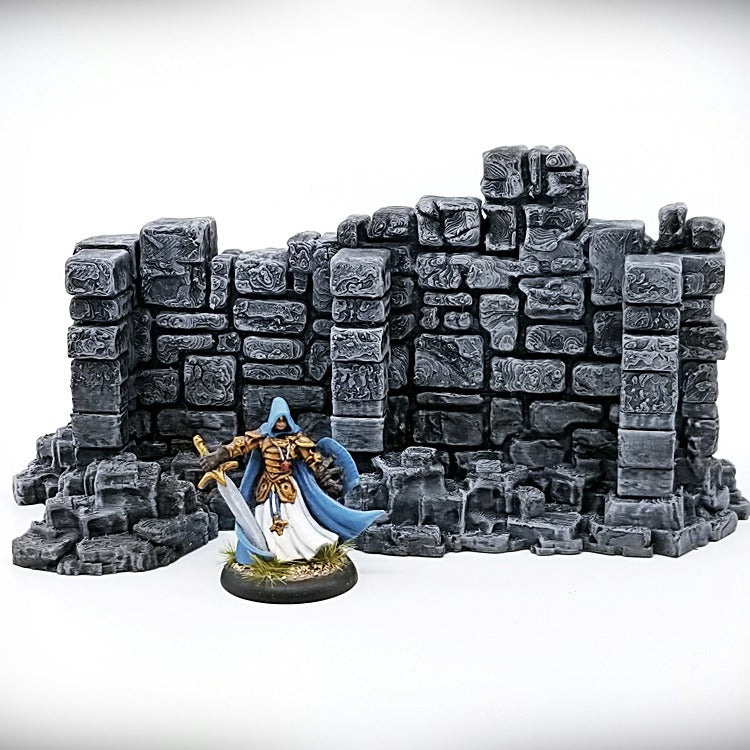 Basic Wall A: Ancient Ruins Terrain Set - Only-Games