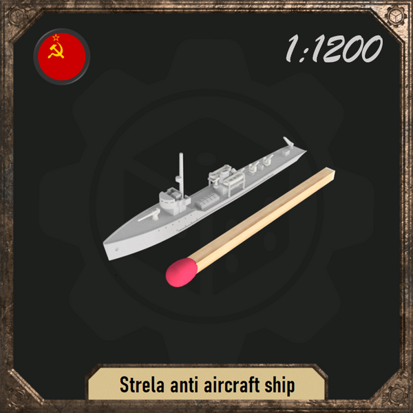 1/1200 Strela anti aircraft ship