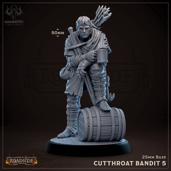 Cutthroat Bandit Warband (Unmasked Variant - 5 models)