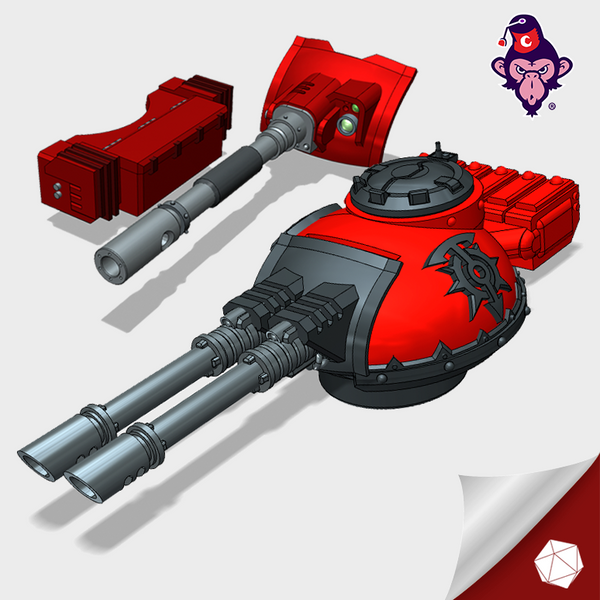 Children of Chaos : Phobos Tank Turret Set (OG)