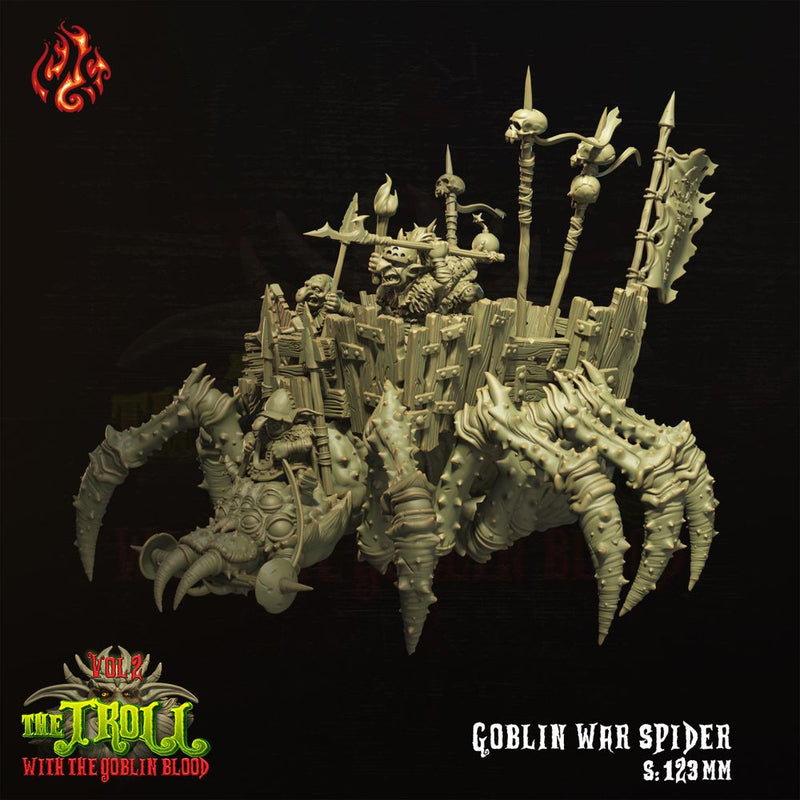 Goblin War Spider and Goblin Crew - Only-Games