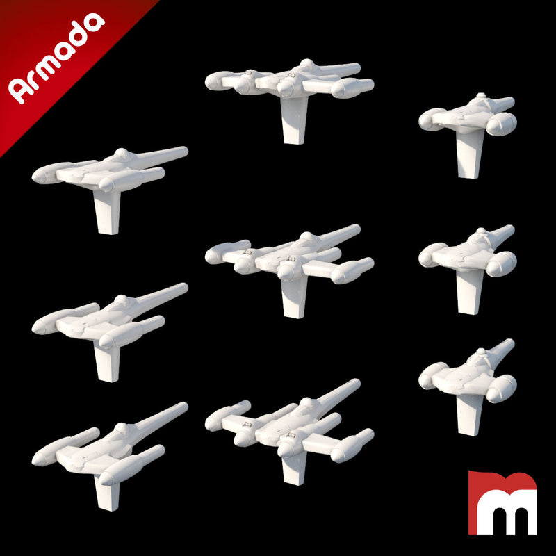 (Armada) Naboo Starfighters Set